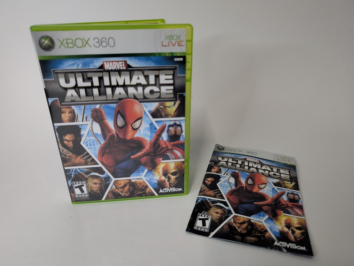 Marvel Ultimate Alliance Gold Edition Xbox 360 Original Plus