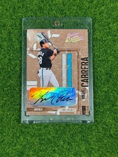 2004 Leather And Lumber Miguel Cabrera #56  Autograph Bookend # 01/50