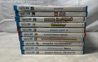 Mario Kart 8 Splatoon Nintendo Wii U Game Lot 10 Games Smash Bros 3D World