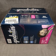UNOPENED Goodnites Girls' Nighttime Bedwetting Underwear, XL 95-120 lbs 28 ct.