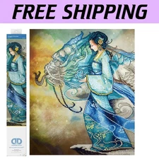 Enchanting Dragon Diamond Art Kit for Adults - Stress Relief Crafting Experience