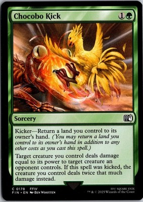 Chocobo Kick 178 Common FINAL FANTASY Magic: The Gathering Near Mint