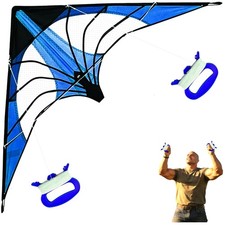 48" Dual Line Stunt Kite with Fiberglass Frame