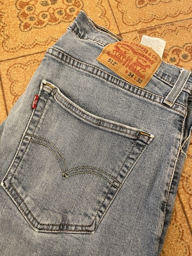 Levi's Vintage Jeans Levis Taglia W25-28-29-30-32-33-34-36-38-40 - Foto 1 di 11