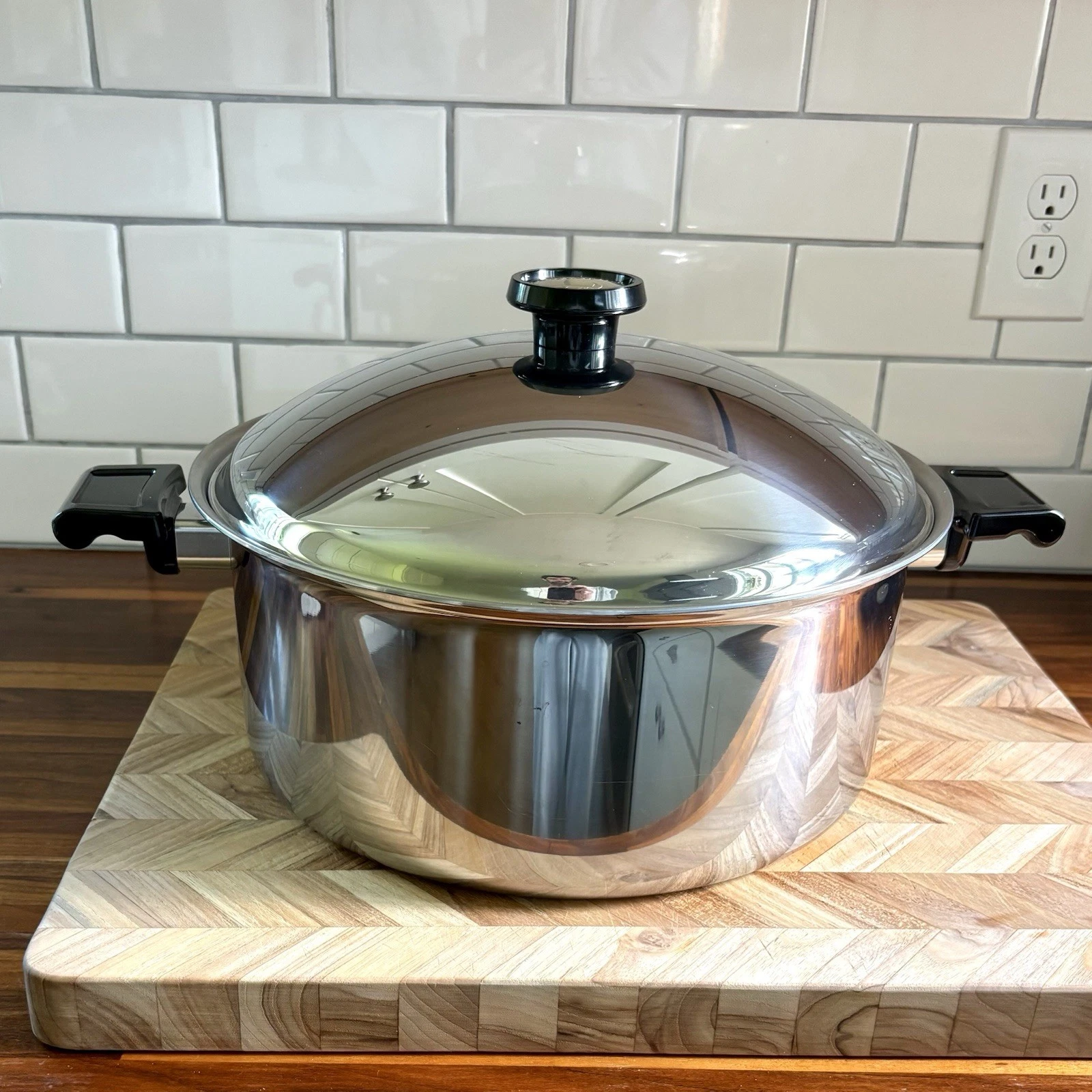 Kitchen Craft Waterless Cookware 12 Quart Stockpot West Bend | Pot + Lid
Opens in a new window or ta