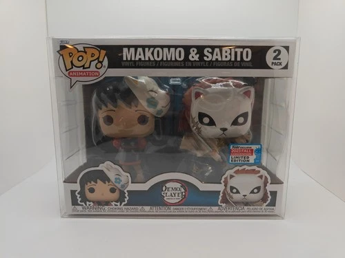 Funko Pop! Animation Demon Slayer Makomo & Sabito 2-Pack 2023 Fall Convention