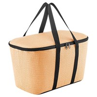 Reisenthel® KüHltasche Coolerbag Kunststoff Raffia Black UH7078