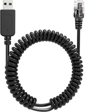 Radar Detector Cable, USB 2.0 to RJ11 Plug Cable 5V-12V Power Cord,...