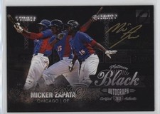 2013 Onyx Platinum Prospects Black Gold Ink /175 Micker Adolfo Zapata Auto 0u2j