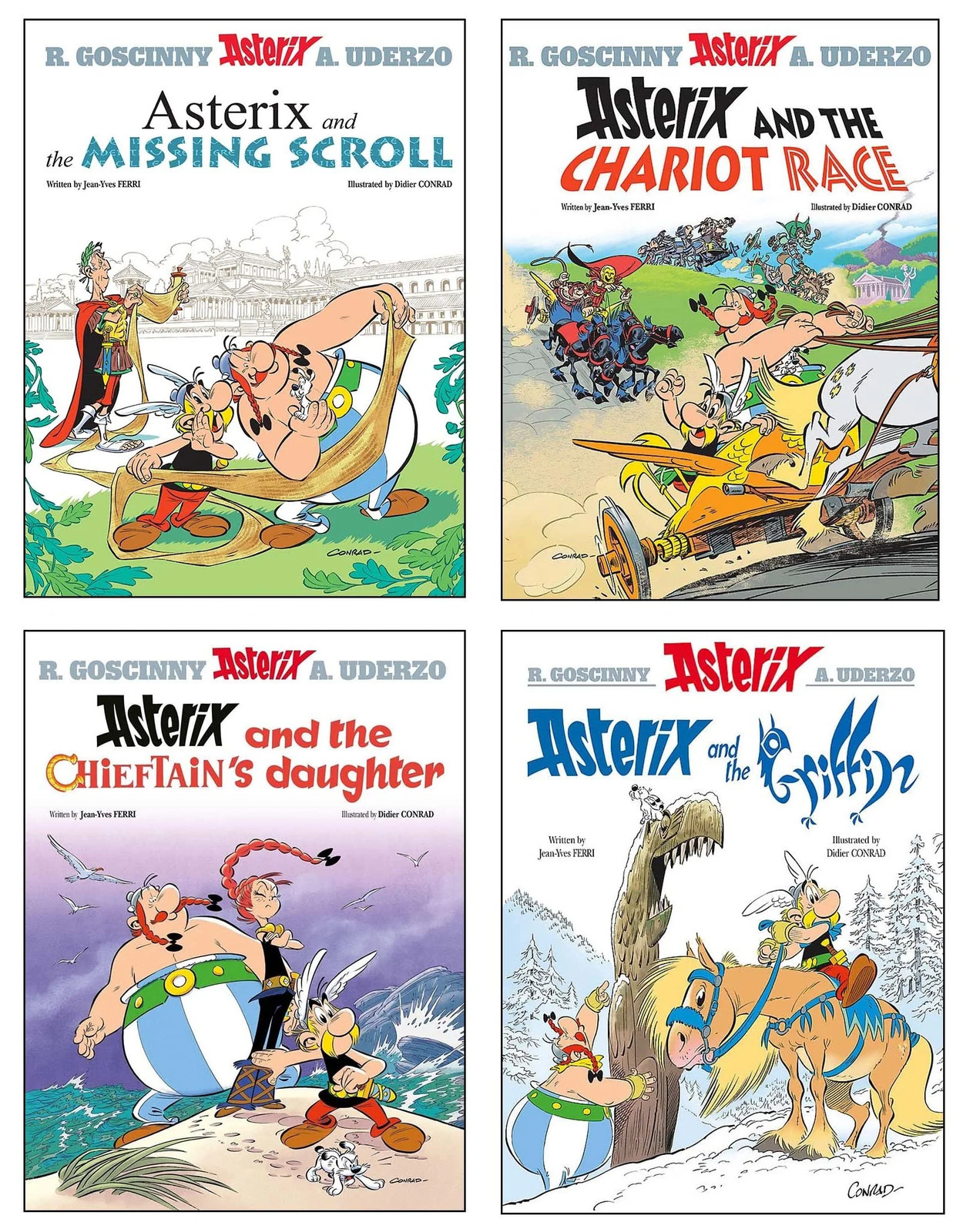Sphere Girls Asterix Series (Book 36-39) By Goscinny & Uderzo: 4 Books Collection Set - Ages 6-11 - Paperback - Image 7