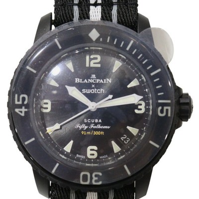 BLANCPAIN Ocean Of Storm S035B400 Black Men's Used Watch #32117