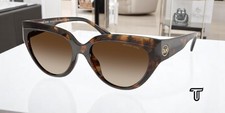 MICHAEL KORS MK2241U 300613 Boca Raton Dk Tortoise Grad 55 mm Women's Sunglasses
