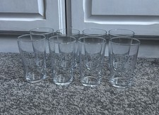Set of 8 x Black Sheep Brewery 1/2 Pint Glasses M11  BRAND NEW