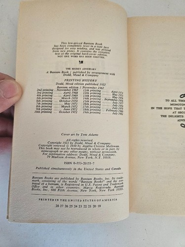 Agatha Christie Pocket Books- Lot of 36 Books From 1920's to 1980's - Picture 12 of 24