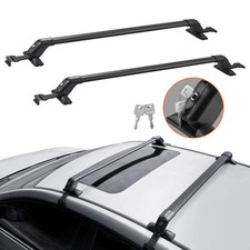 Roof Rack Cross Bars, Aluminum Roof Rack Crossbars, Fit Roof without Side Rail,