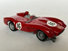 Strombecker Ferrari Testa Rosa Convertible #16 (Red) 1/32 scale slot car RTR