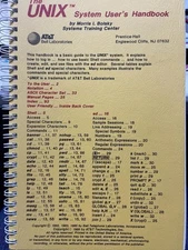 The Unix System Users Handbook