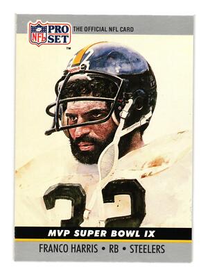 1990 Pro Set #9 Franco Harris Pittsburgh Steelers