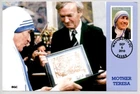 #4475 MOTHER TERESA FIRST DAY OF ISSUE FDC, CALCUTTA INDIA, PHOTO FDC