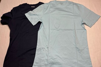 Amazon Essentials Men s Slim Fit T Shirts 2 Pack Short Sleeve Crewneck Medium