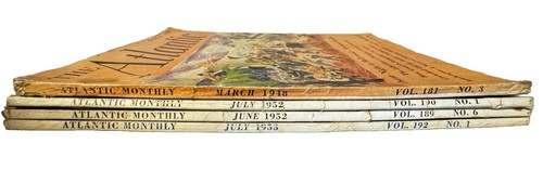4 The Atlantic Magazine Wilder, Dobie, Clark June, July, March 1952, 53, 48 - Bild 14 von 14