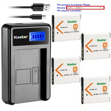 Kastar Battery LCD USB Charger for Sony NP-BN1 NPBN1  Sony Cyber-shot DSC-W690