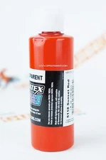 Createx Airbrush Colors 5118 Transparent Sunset Red 4oz. water-based paint 