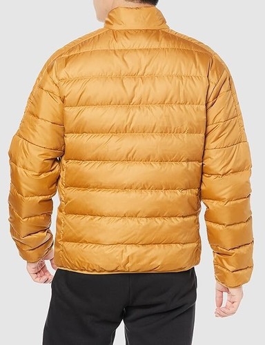 Adidas Performance Men's ESS Down padded jacket Brown size XL - Picture 8 of 8