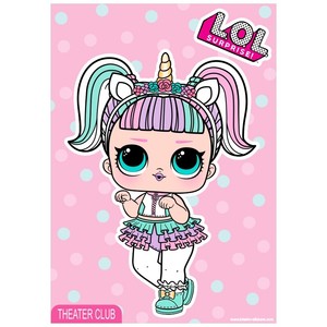 Unicorn Doll Sticker LOL Surprise Dolls Stickers L O L Unicorn Doll Sticker LOL Surprise Dolls Stickers L O L