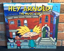 HEY ARNOLD! - The Music Vol. 1, Limited TRI-COLORED VINYL LP Gatefold Sealed!