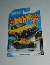  HOT WHEELS NIGHTBURNERZ 4/10 - PORSCHE 914 SAFARI YELLOW