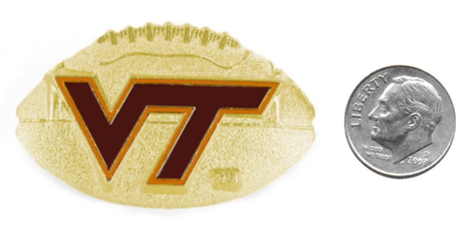 Virginia Tech Hokies Pins Virginia Polytechnic Institute Football ...