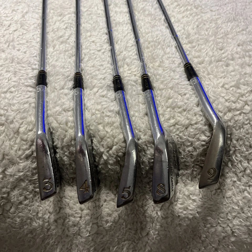 used vintage powerbilt Citation golf clubs 3,4,5 8 9 Iron Foto 3 de 4