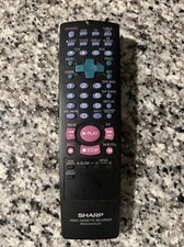 OEM Sharp VCR Remote Control RRMCG0235AJSA Working TV VCR Remote Tested  Works