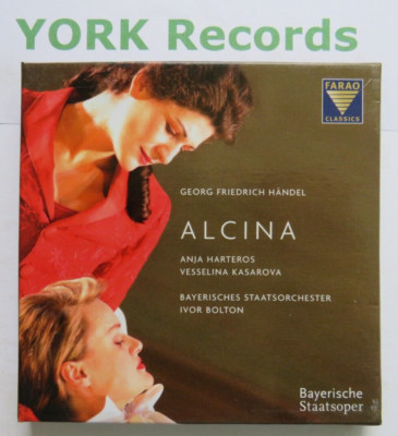 HANDEL - Alcina BOLTON / HARTEROS / KASAROVA - Excellent Con 3 CD Set Farao