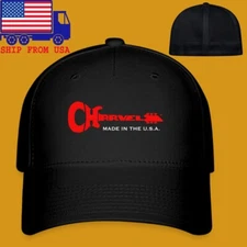 Charvel Guitar Black Hat Baseball Cap Size S/M & L/XL