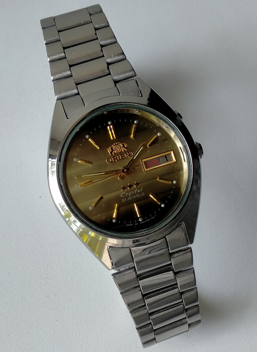 Orient 3 Star Automatic Model CN 469WA5-80 CA Vintage Original
