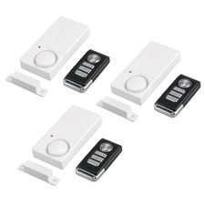 Wireless Anti-Theft Remote Control Door Window Security Alarm Magnetic Sensor 3x