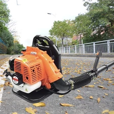 Commercial Leaf Blower 2-stroke Engine 1.2L TankGas Powered Backpack Leaf Blower