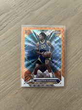 2023-24 Topps Chrome orange geometric Refractor/25 Jonathan Kuminga