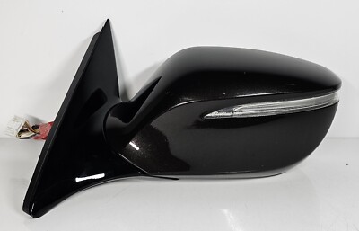 NICE 2014 15 2016 Hyundai Equus Left Driver Mirror BLINDSPOT AUTO DIM BROWN OEM
