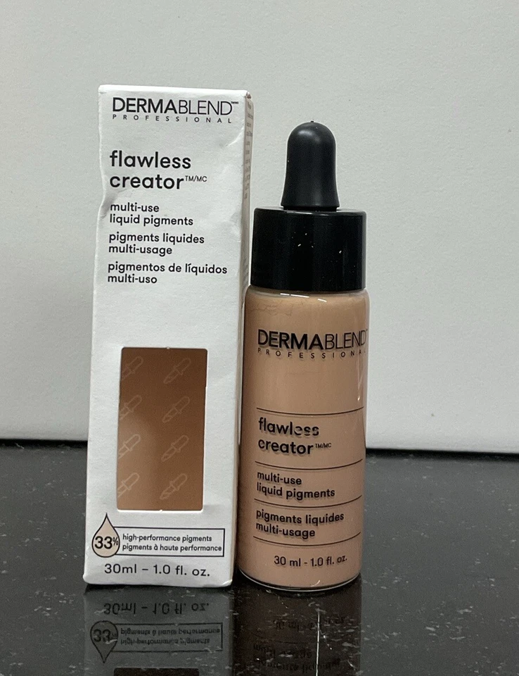 Dermablend Flawless Creator Multi-Use Liquid Pigments 40N 1 OZ NIB - Image 2 of 4