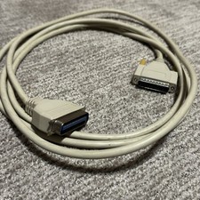 Vintage 10ft DB25 Parallel - HPCN36 Mini Centronic Printer Data Cable