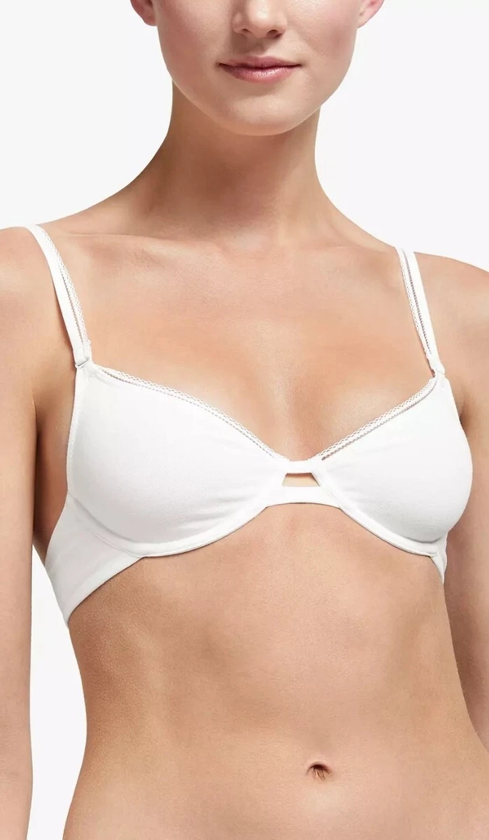 John Lewis 28A Julia Underwired T-Shirt Bra Non-Padded White