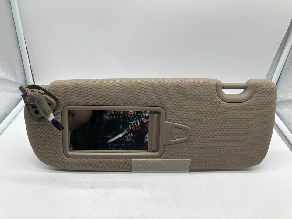 Parasol para conductor Hyundai Santa Fe 2013-2019 beige iluminado OEM A01B36002 Foto 2 de 4