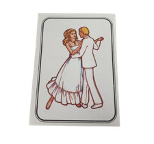 VINTAGE 1983 MATTEL FIGURINE PANINI BARBIE ALBUM STICKER NOS NEW OLD STOCK  77