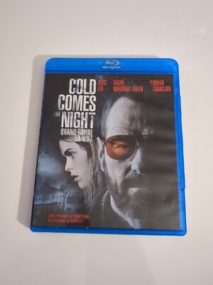 Cold Comes the Night (Blu-ray Disc, Bryan Cranston) Tested! Free Shipping!
