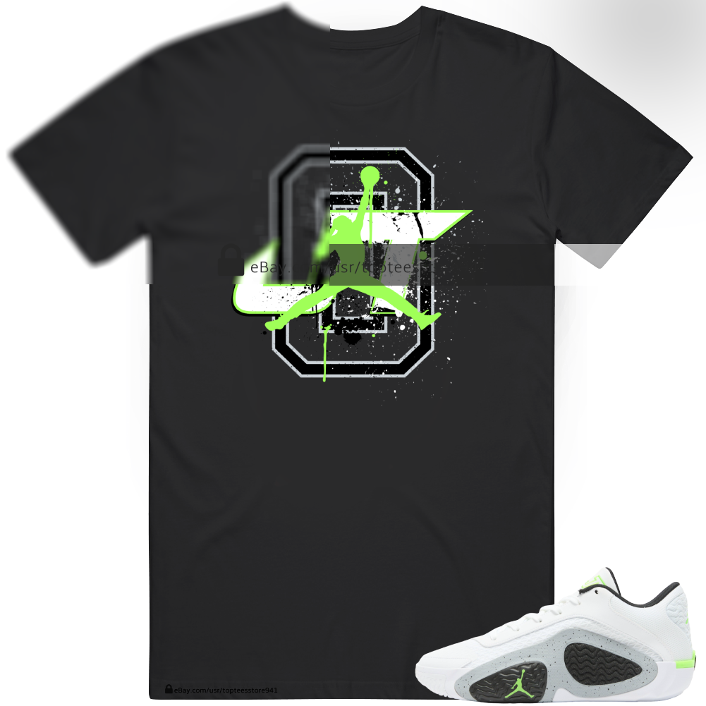 Shirt To Match Jordan Tatum 2 Jayson Legacy Neon | eBay