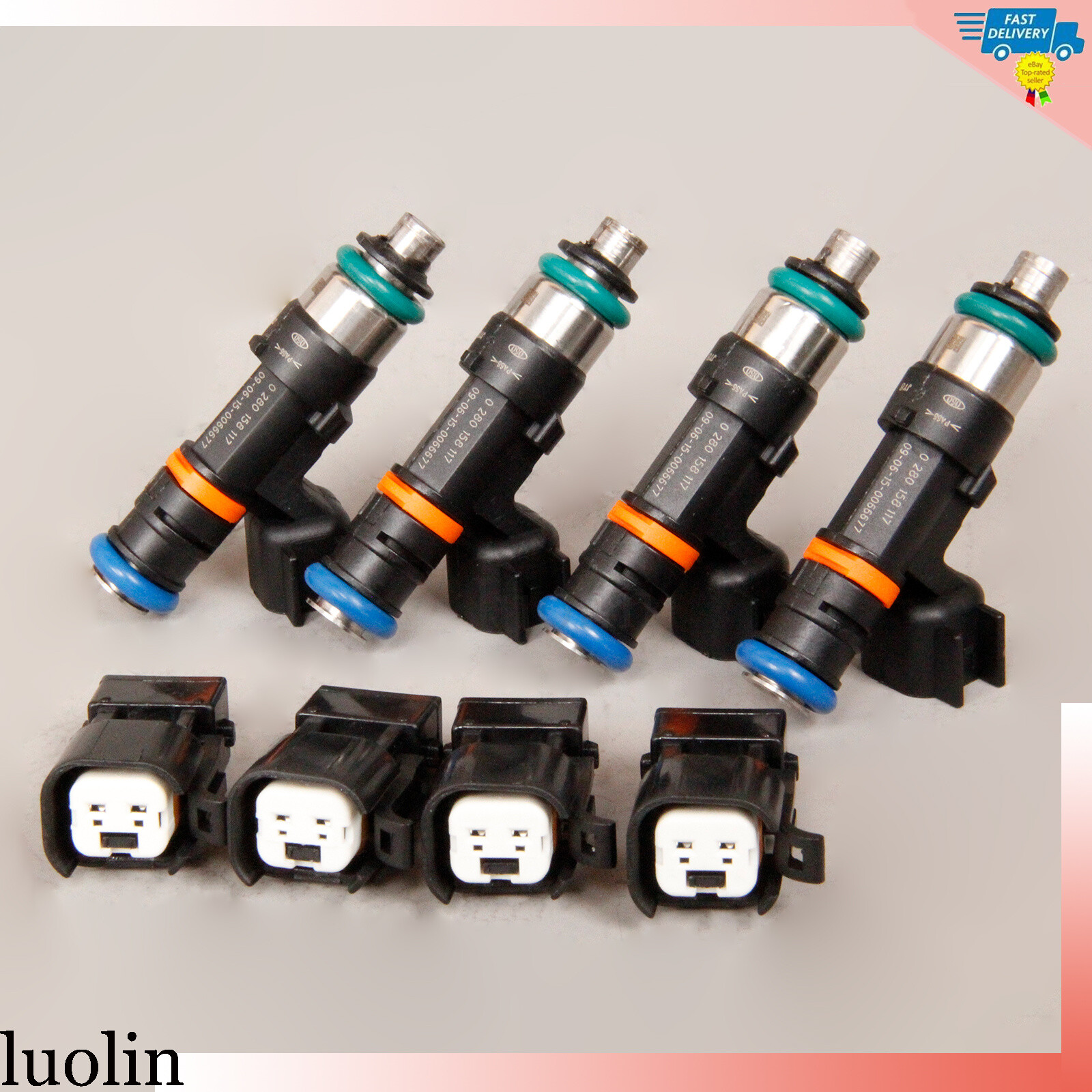 4 fuel injectors EV14 550cc for 0005 VW Golf Audi TT 1.8T 20V turbo