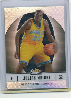 2006-07 Topps Finest Julian Wright #113 White Refractor 118/319